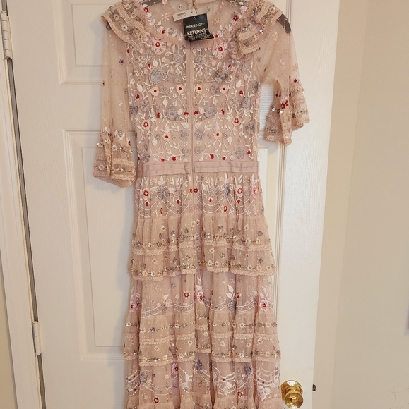 Needle & Thread Eden Tiered Embellished Tulle Gown - Picture 11 of 11